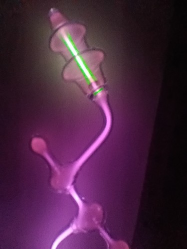 Violet wand ray electrode - violet,