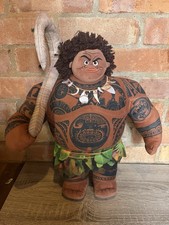Disney Moana Maui Plush Soft Toy 16” with Hook - Good used condition
