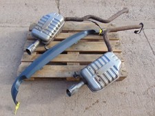 Audi A4 twin exhaust B6 V6 Petrol 01-03 Twin exit back box rear diffuser