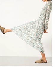 Hush Midi Dress 10 UK Green