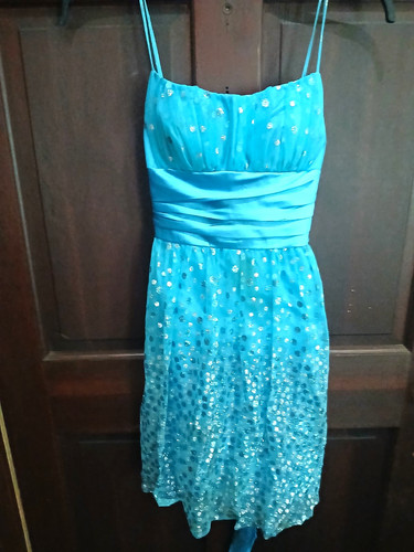 Masquerade blue polka dot - masquerade,