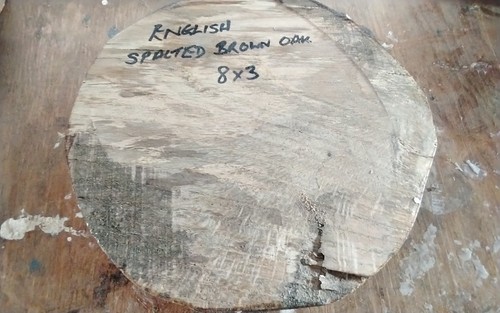 Spalted english brown - spalted,