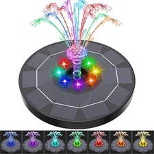 Solar Panel Powered Fountain