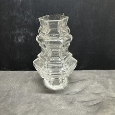 VINTAGE PRESSED GLASS CRYSTAL