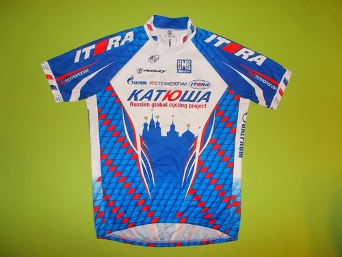 Shirt team katusha 2010 - shirt,