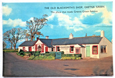 SCOTLAND - Gretna Green Blacksmiths   not  used,  HARVEY BARTON NC351 creased