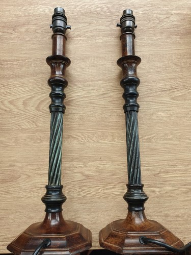 Pair heavy tall elegant - heavy,