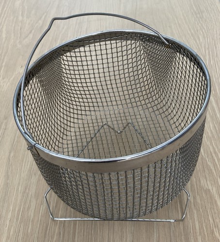 Mesh steaming basket stainless - steaming,