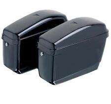 Customacces Easy Panniers/Rigid Saddlebags Black For Harley Davidson Sportster