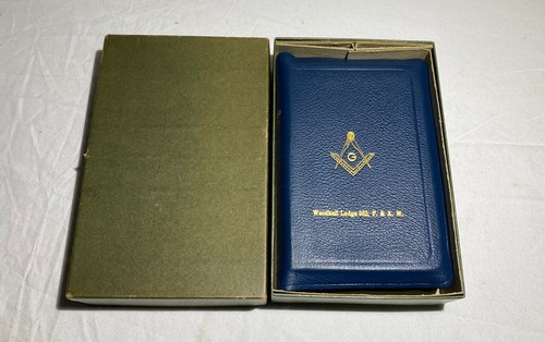 Vintage nelson masonic bible - nelson,