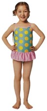 Girls One Piece PolkaDot