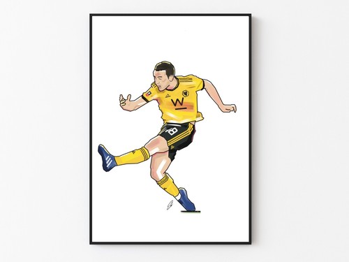 Diogo jota wolves print - diogo, |