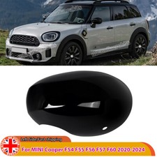 For Mini Cooper F54 F55 F56 F57 F60 Black Door Wing Mirror Cover 51169881537