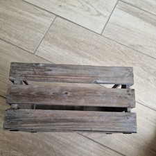 wooden crate