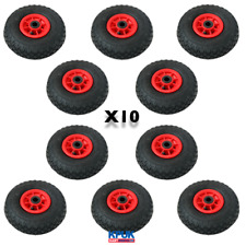 10 x New Go Kart Trolley / Jockey Wheel Pneumatic 260mm (10Inch) Fishing Buggey