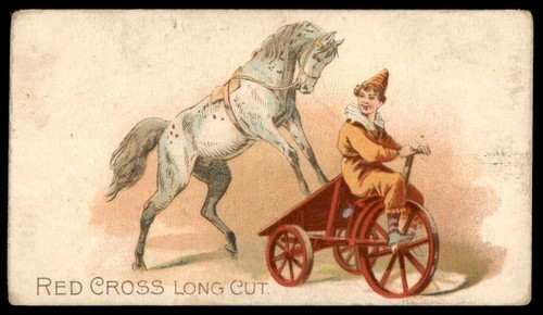 1891 n268 circus scenes clown - n268, "clown