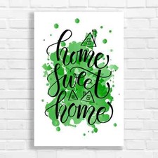 Cozy Home Sweet Home Green