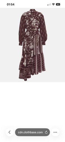 Erdem dress silk new - dress, tags