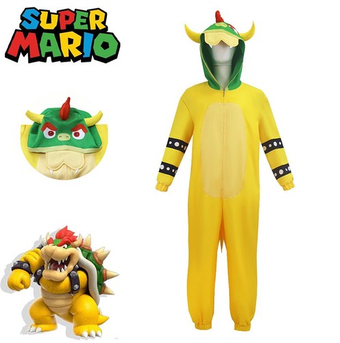 Cosplay super mario - mario, bowser