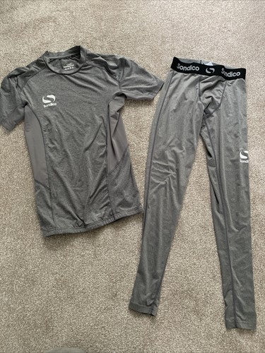 Sondico base layer - shirt, grey