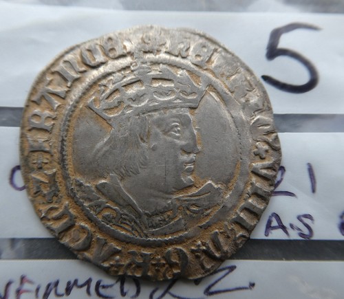 Henry viii groat 1526 - viii, 1526-44