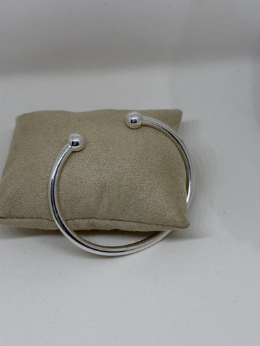 Mens silver torque bangle - mens,
