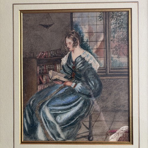 Victorian original watercolour - original,