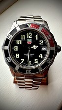 Tag Heuer Professional 2000 Ref. WM1112 Black & Red Coke Bezel Quartz Watch