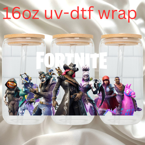 16oz dtf fortnite - uv,
