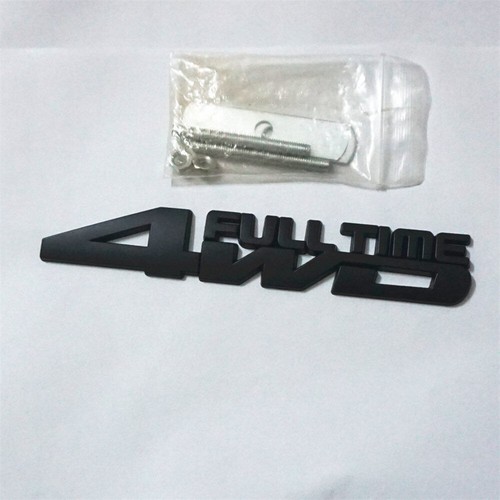 Matte black 4wd - 1x,