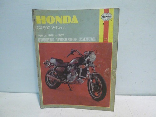 Honda 500 twin haynes - cx,