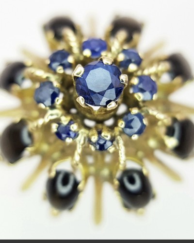 Vintage sapphire ring - sapphire,