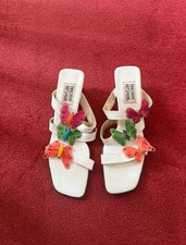 White Butterfly Sandals