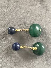 Emerald And Lapis Lazuli Cufflinks