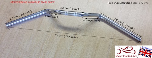 Long universal chrome - 30"long,