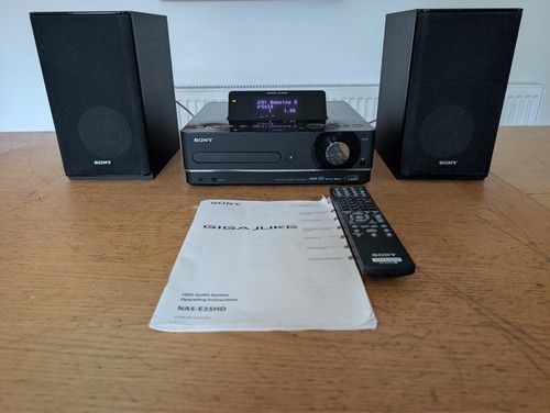 Sony gigajuke nas e35hd - sony, nas-e35hd