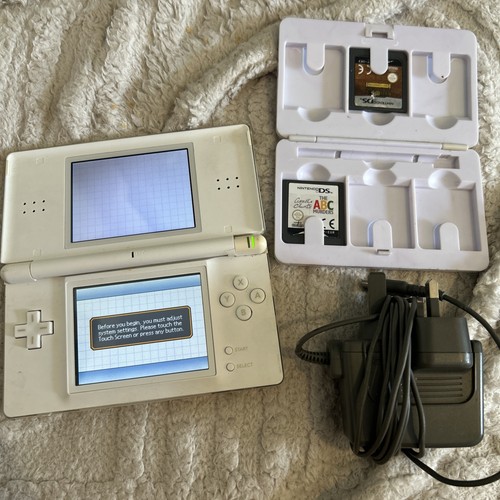 White nintendo lite - nintendo, ds
