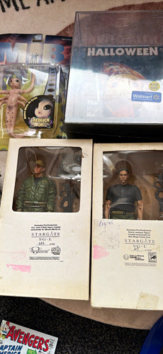 Stargate action figures - sg-1,