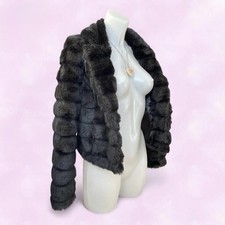 Jane Norman Black Faux Fur
