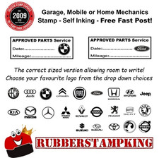 Approved Parts Service Stamp