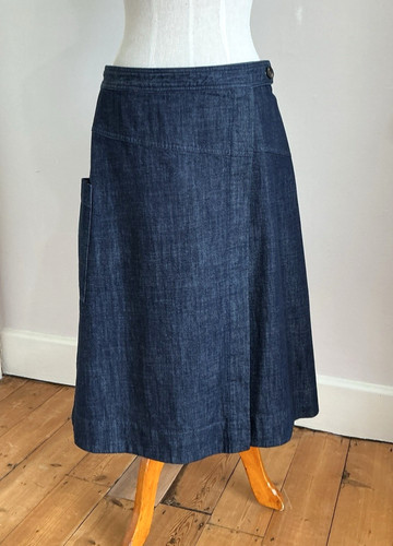Toast denim wrap - denim,