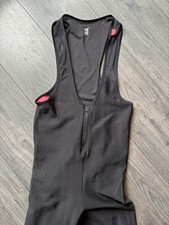 Rapha Men's Classic Winter Tights Bibs Black/Pink, Size L. Warm. Ex Condition