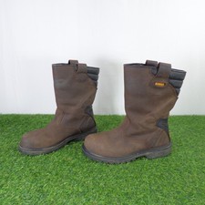 Dewalt Rigger Boots Brown