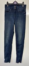TOPSHOP Kristen Women’s Blue Skinny Fit Jeans Size 26” Waist & Inside Leg 32”