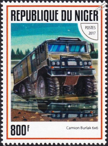 Russian burlak 6x6 all - all, terrain