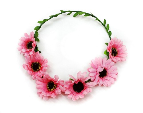 Wire pink sun - wire, crown