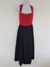Vintage Dress Black Red