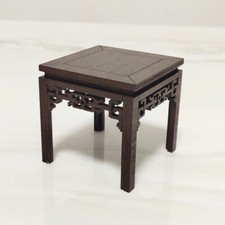 1:12 Scale Dollhouse Miniatures Furniture Chinese Vintage Square Table DIY KIT