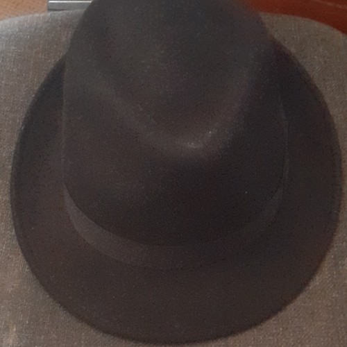 Men black felt - men's, fedora