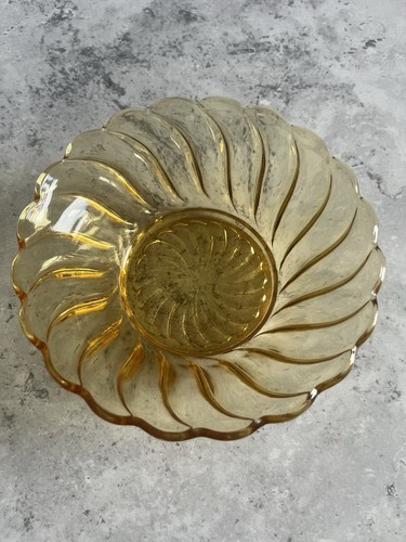 Vintage bagley amber glass - vintage,